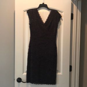 Deep purple dress